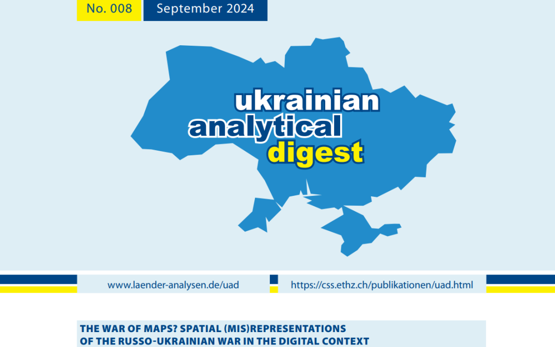 ARTICLE: The War of Maps? Spatial (Mis)Representations Of the Russo-Ukrainian War in the Digital Context